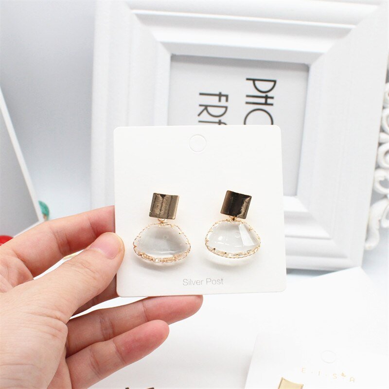 Women's Elegant Transparent Earrings