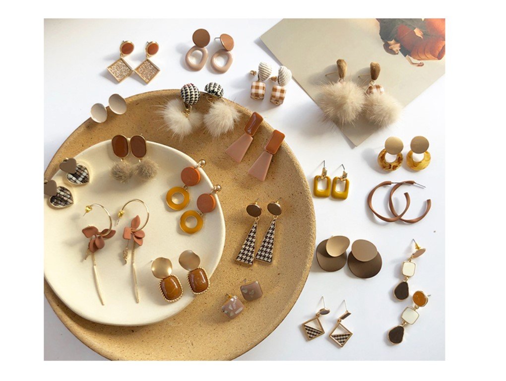 Women's Fashion Enamel Drop Earrings