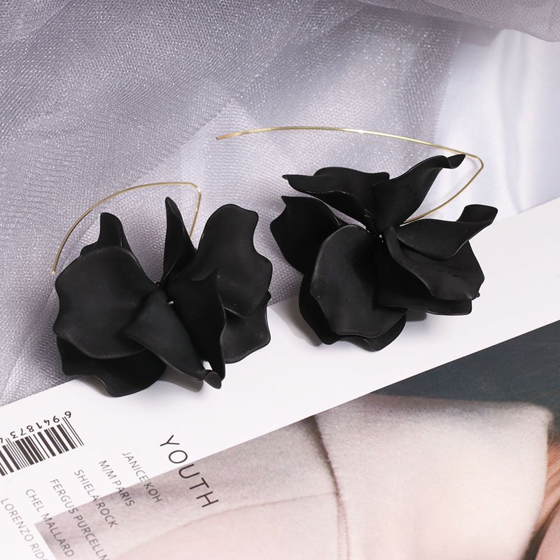 Women's Multicolored Plant Shape Earrings