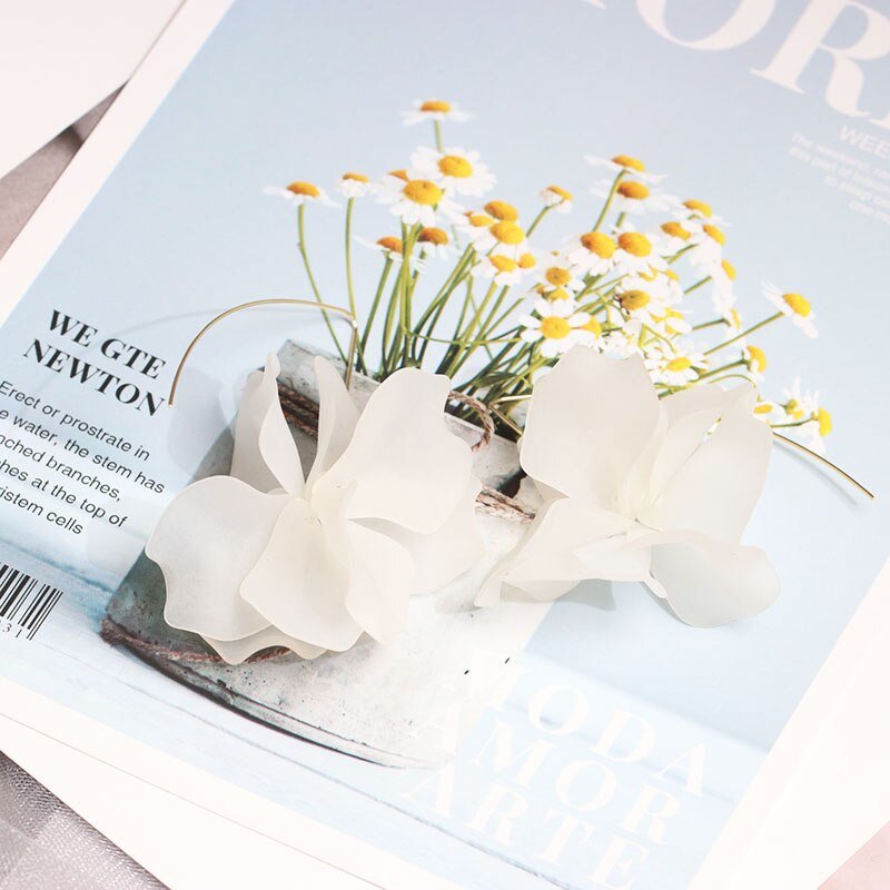 Women's Multicolored Plant Shape Earrings