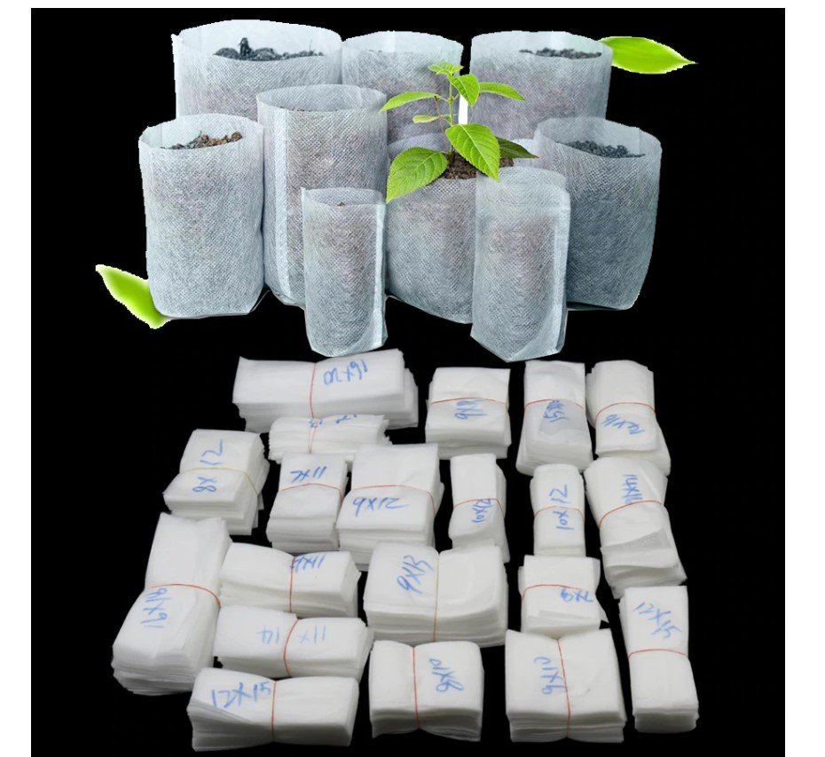 Biodegradable Planting Bags Set