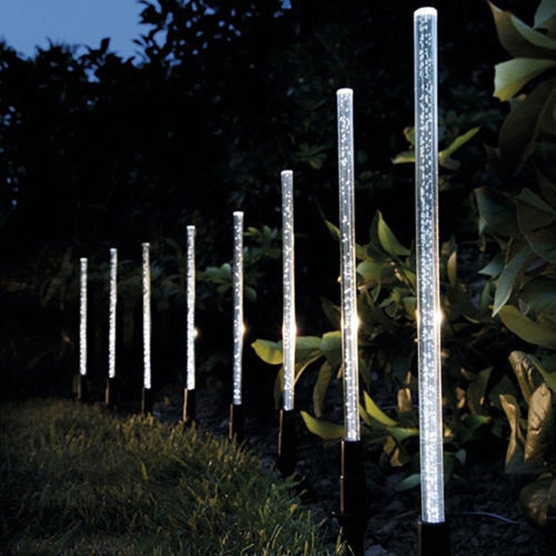 Creative Solar Power Tube Garden Lights