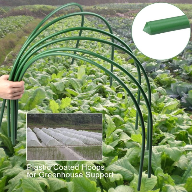 Set of 6 Greenhouse Plant Support Hoops