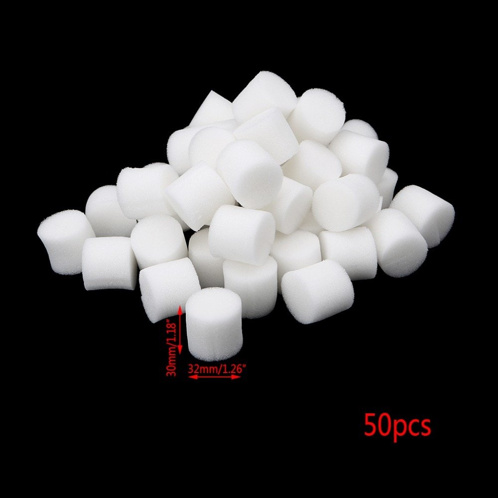 Set of 50 Soiless Hydroponic Gardening Sponges