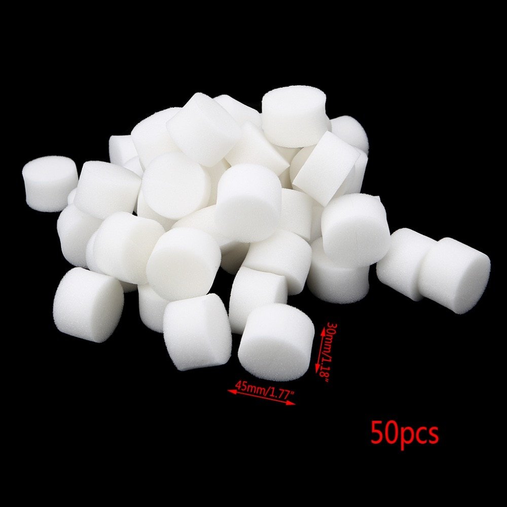 Set of 50 Soiless Hydroponic Gardening Sponges