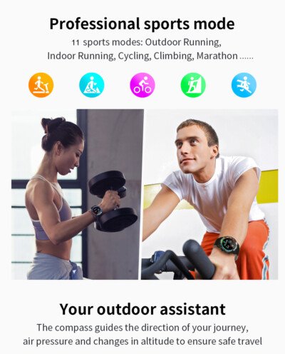 SMA M7S Smart Watch Men With Sim Card 2022 GPS Strava Waterproof Fitness Women Smartwatch For Xiaomi Android IOS
