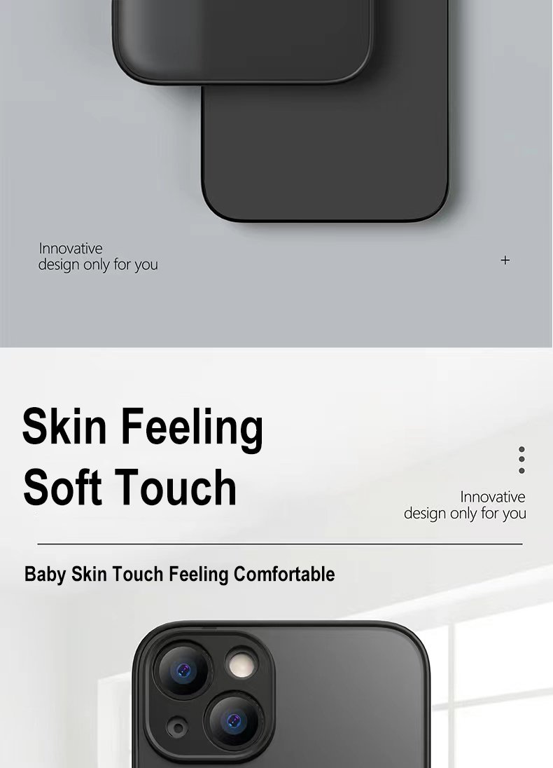 For iPhone 13 Pro Max Shockproof Bumper Clear Phone Case For iPhone 12 11 Pro Max XR X XS 7 8 Plus Soft Silicon Matte Hard Cover