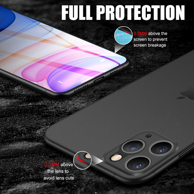 Ultra Thin 0.2mm Matte Case For IPhone 13 12 Mini X XR XS 11 Pro Max Full Cover For IPhone 7 6 6s 8 Plus Hard PC Shockproof Case Ultra Thin 0.2mm Matte Case For IPhone 13 12 Mini X XR XS 11 Pro Max Full Cover For IPhone 7 6 6s 8 Plus Hard PC Shockproof Case