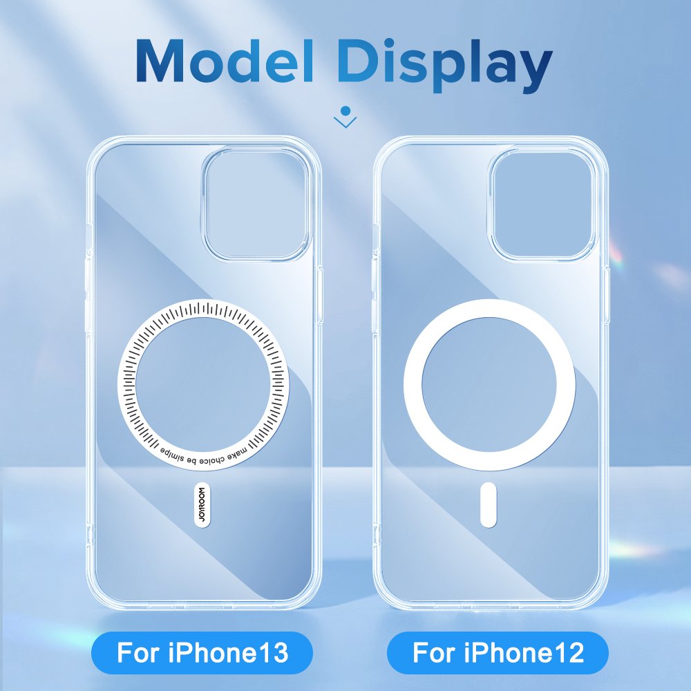 Joyroom Magnetic Case For iPhone 13 12 Pro Max Transparent Cover For iPhone 13 Pro Max Case Wireless Charger Magnet Back Cover Joyroom Magnetic Case For iPhone 13 12 Pro Max Transparent Cover For iPhone 13 Pro Max Case Wireless Charger Magnet Back Cover