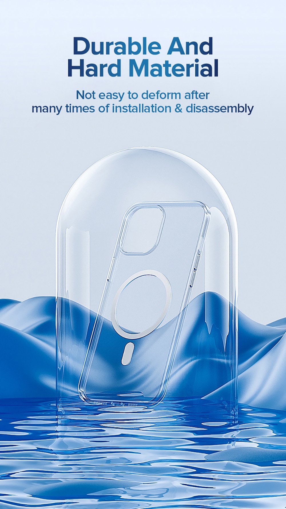 Joyroom Magnetic Case For iPhone 13 12 Pro Max Transparent Cover For iPhone 13 Pro Max Case Wireless Charger Magnet Back Cover Joyroom Magnetic Case For iPhone 13 12 Pro Max Transparent Cover For iPhone 13 Pro Max Case Wireless Charger Magnet Back Cover