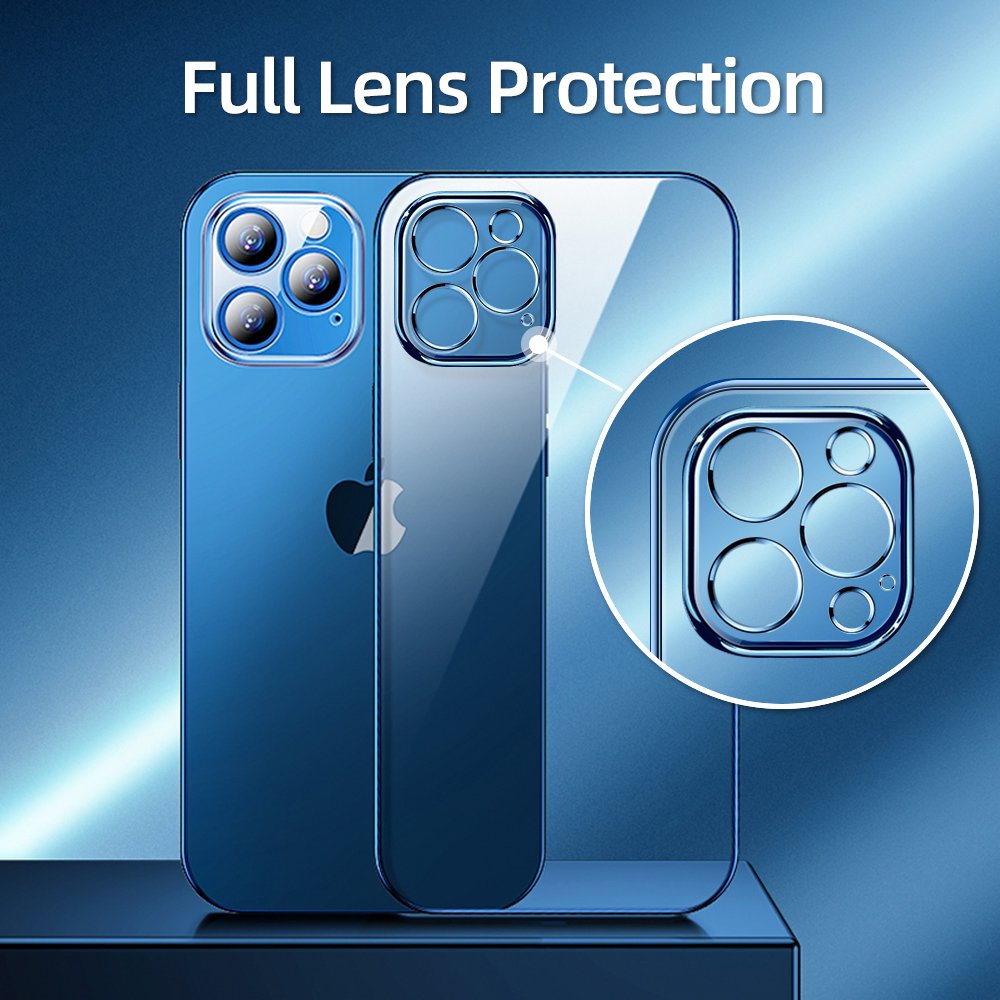 Joyroom Clear Case For iPhone 12 13 Pro Max Back PC+TPU Shockproof Full Lens Protection Cover For iPhone 11 Pro Transparent Case Joyroom Clear Case For iPhone 12 13 Pro Max Back PC+TPU Shockproof Full Lens Protection Cover For iPhone 11 Pro Transparent Case