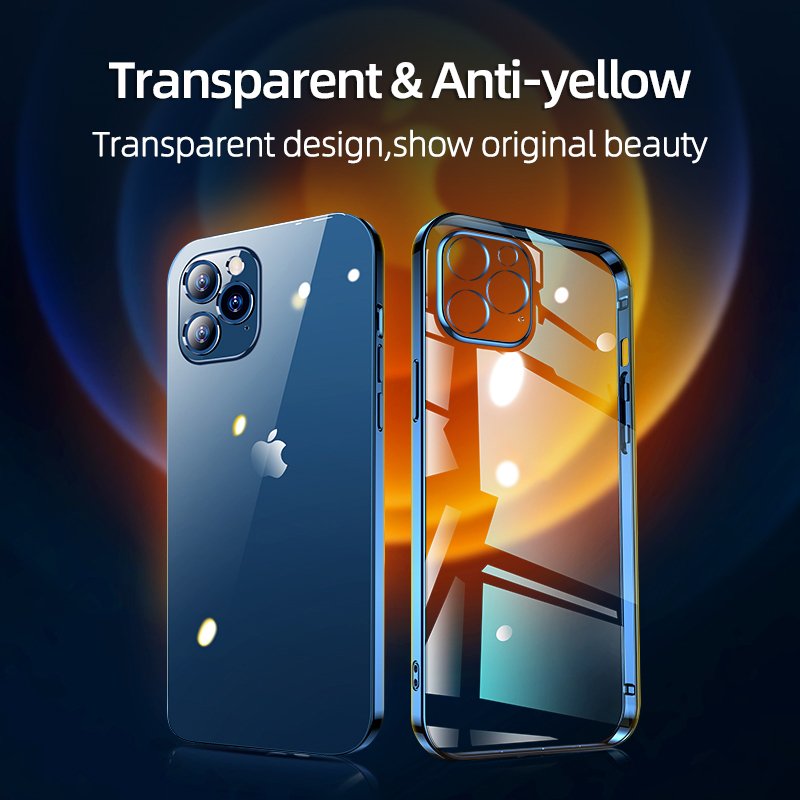 Joyroom Clear Case For iPhone 12 13 Pro Max Back PC+TPU Shockproof Full Lens Protection Cover For iPhone 11 Pro Transparent Case Joyroom Clear Case For iPhone 12 13 Pro Max Back PC+TPU Shockproof Full Lens Protection Cover For iPhone 11 Pro Transparent Case