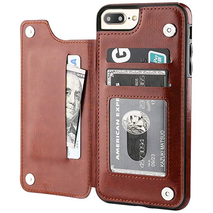 Retro PU Flip Leather Case For iPhone 13 12 11 Pro Max XS Multi Card Holder Phone Cases For iPhone X 6 6S 7 8 Plus SE2022 Cover