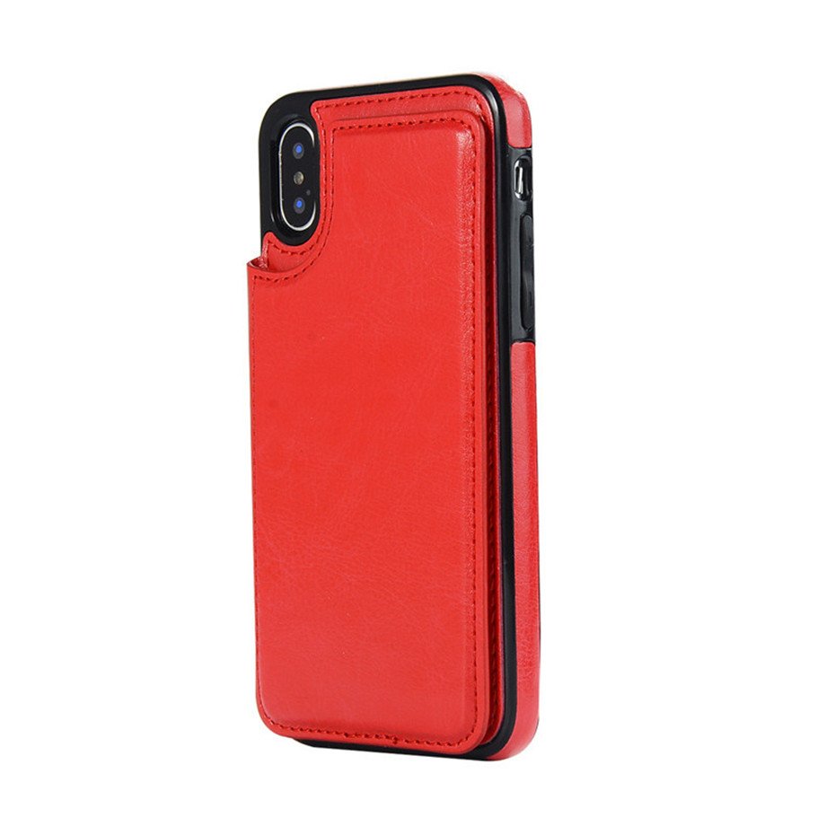 Retro PU Flip Leather Case For iPhone 13 12 11 Pro Max XS Multi Card Holder Phone Cases For iPhone X 6 6S 7 8 Plus SE2022 Cover