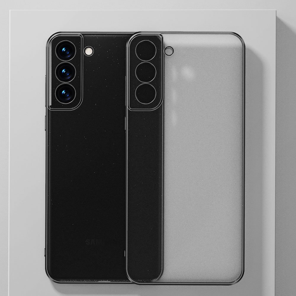 Luxury Plating Square Frame Silicone Transparent Case For Samsung Galaxy S21 FE S21 S22 Ultra S21 Plus Coque Clear Back Cover