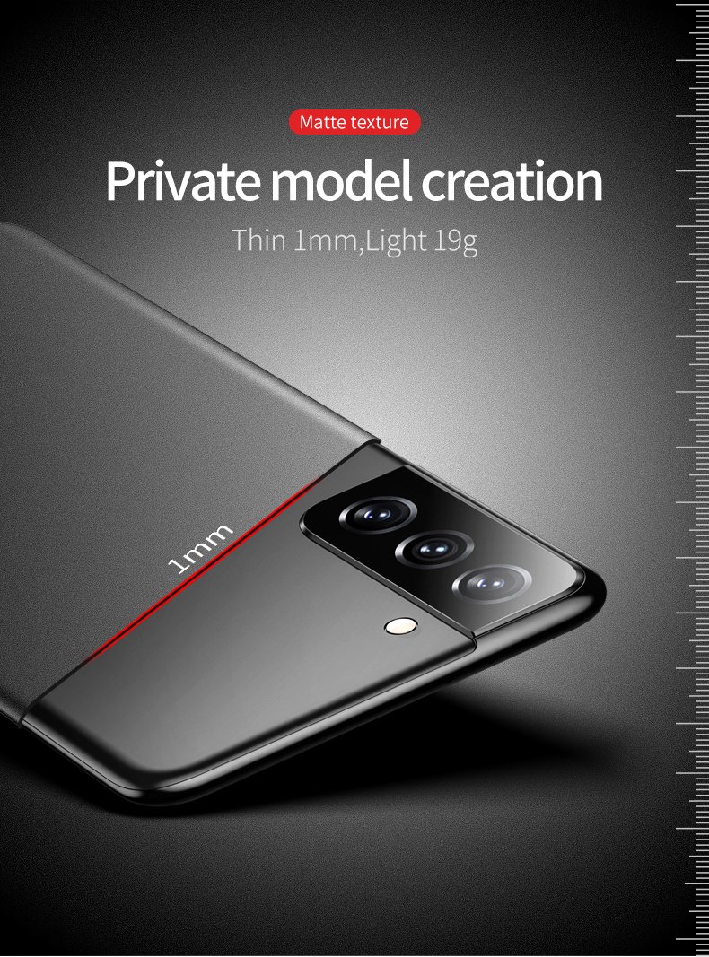 For Samsung S21 Hard PC Matte Cases For Samsung Galaxy S22 S21 S20 FE S10e S10 S9 S8 Note 20 10 Plus Ultra Lite 5G Case Covers