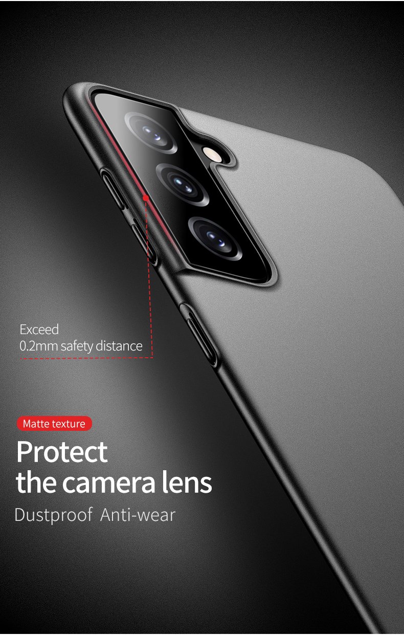 For Samsung S21 Hard PC Matte Cases For Samsung Galaxy S22 S21 S20 FE S10e S10 S9 S8 Note 20 10 Plus Ultra Lite 5G Case Covers