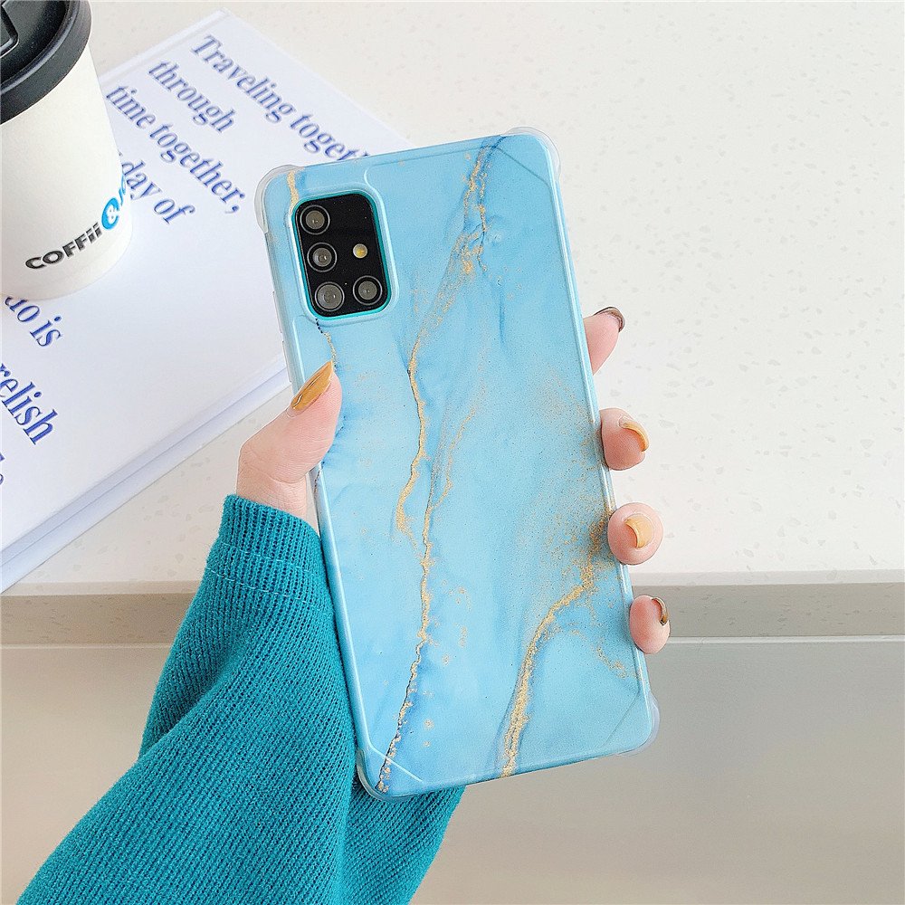 Luxury Marble Case For Samsung Galaxy S20 FE Note 20 Ultra A51 A71 S10 Note 10 Plus A50 A10 A20 S21 S22 Silicon Shockproof Cover