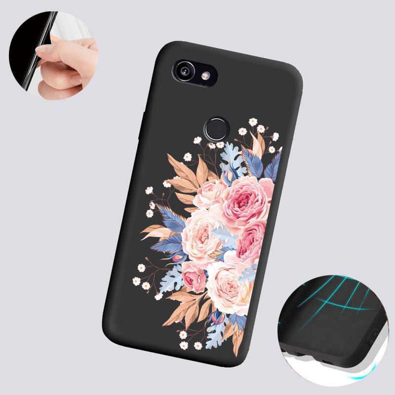 For Google Pixel 6 Pro Case Soft Silicone Google Pixel 2 XL Case Pixel 4A 5G 5A Back Cover Pixel 3A XL Pixel 3 XL 4 Cases Covers