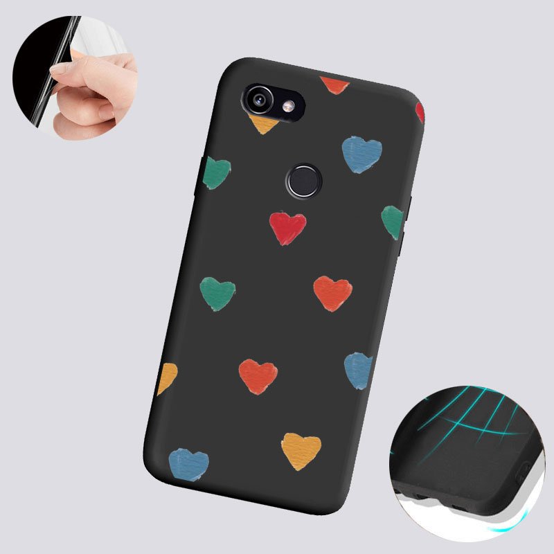 For Google Pixel 6 Pro Case Soft Silicone Google Pixel 2 XL Case Pixel 4A 5G 5A Back Cover Pixel 3A XL Pixel 3 XL 4 Cases Covers