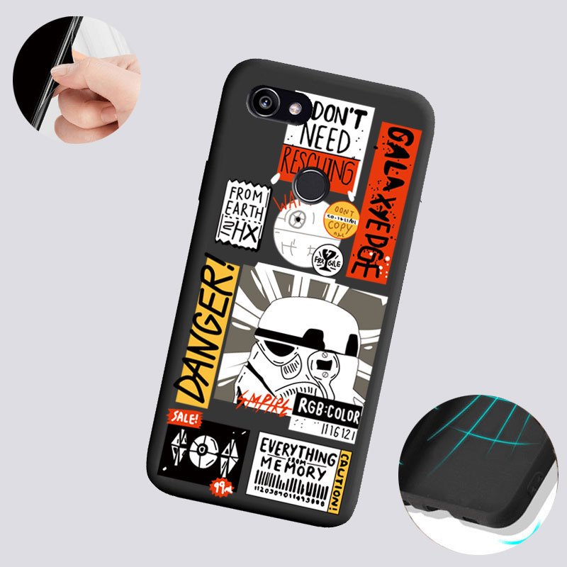 For Google Pixel 6 Pro Case Soft Silicone Google Pixel 2 XL Case Pixel 4A 5G 5A Back Cover Pixel 3A XL Pixel 3 XL 4 Cases Covers