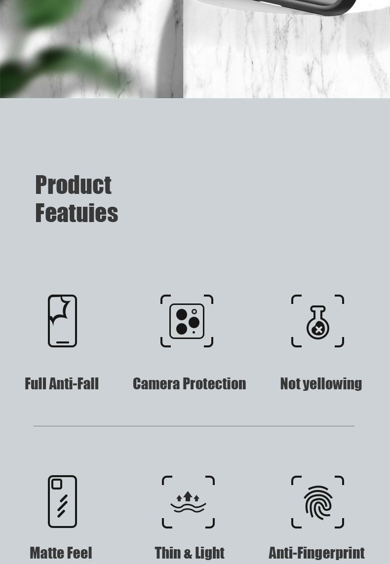 Shockproof Matte Case For Xiaomi Mi 11 Lite 5G NE 9s 9T 10s Poco X3 K50 Redmi Note 10 9 8 12 11T Pro Lens Protection Clear Cover