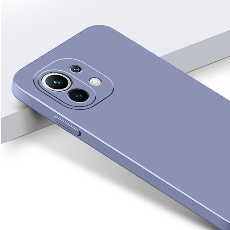For Xiaomi 11 Lite 5G NE Case Liquid Square Silicone Case For Xiaomi 11T 11 12X 12 Lite 5G NE Cover Redmi Note 11 Global Note11S