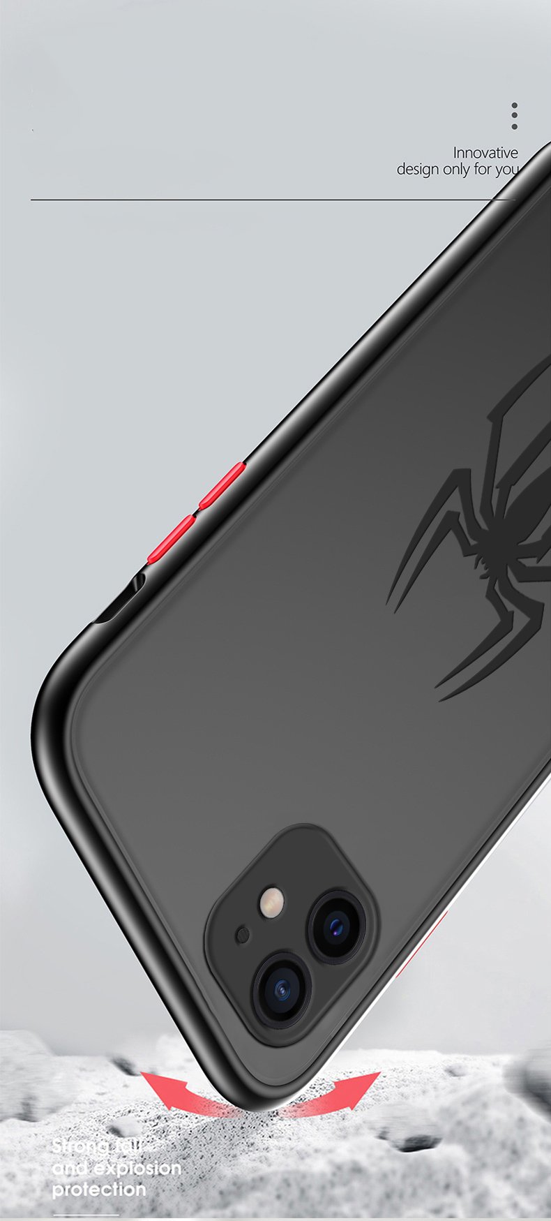 Fashion Hard Matte Back Case For Xiaomi Mi 11 Lite 12 12X 11T 10T Poco X3 F3 Redmi 10C Note 11 10 Pro 10S 9S 8 Soft Bumper Cover