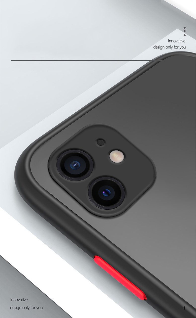 Fashion Hard Matte Back Case For Xiaomi Mi 11 Lite 12 12X 11T 10T Poco X3 F3 Redmi 10C Note 11 10 Pro 10S 9S 8 Soft Bumper Cover