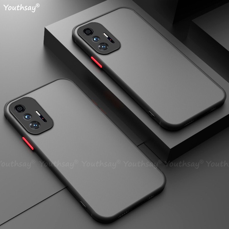 For Xiaomi Mi 11T Pro Case For Redmi Note 11 Pro Plus 11S 10 10S Mi 12 Pro 11T Pro 11 Lite Case Silicone Matte Translucent Cover
