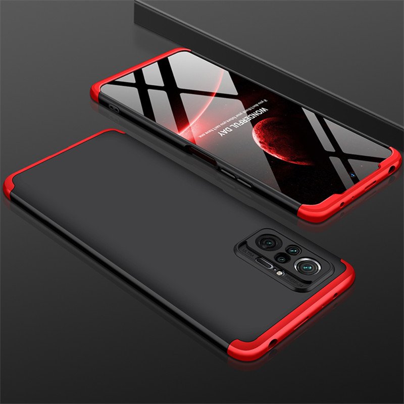 3 IN 1 Case For Xiaomi Redmi Note 10 Pro 360 Full Protection Shockprrof Cover For Redmi Note 10 Pro 10PRO 11 Mi 12 12X 11 Lite