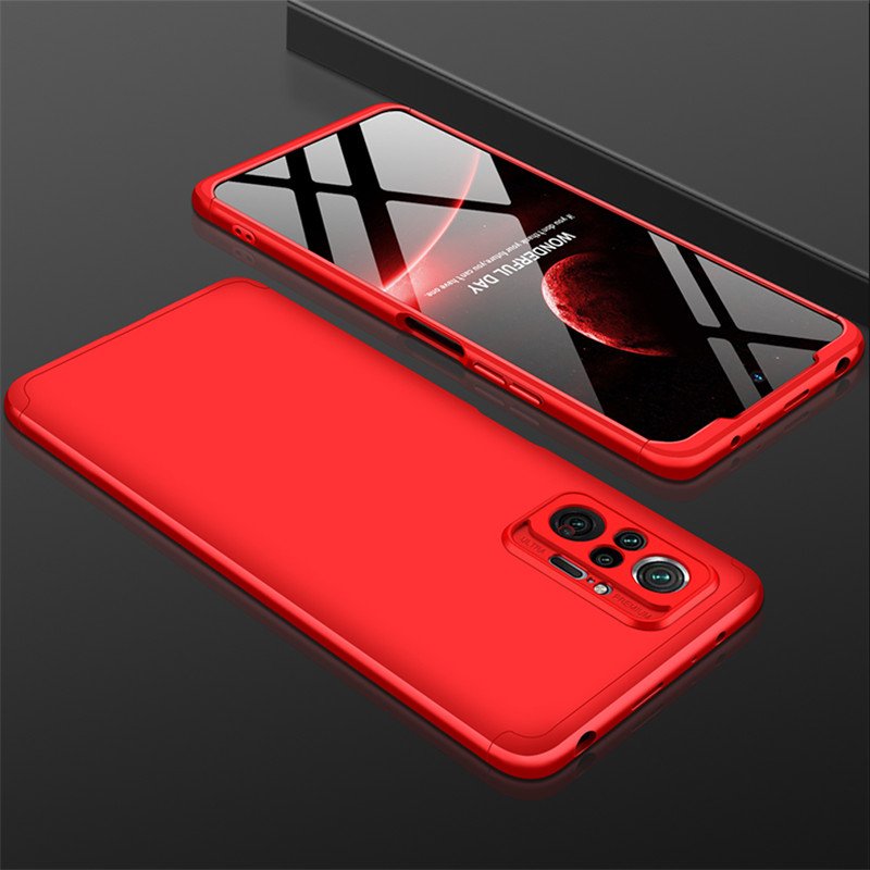 3 IN 1 Case For Xiaomi Redmi Note 10 Pro 360 Full Protection Shockprrof Cover For Redmi Note 10 Pro 10PRO 11 Mi 12 12X 11 Lite