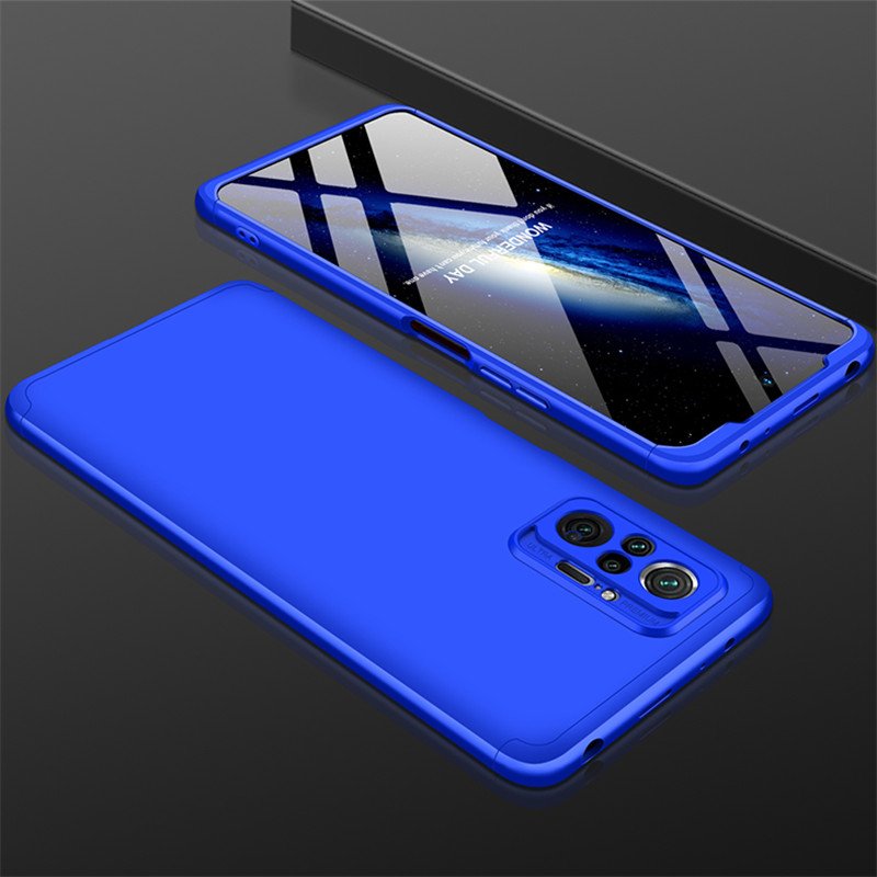 3 IN 1 Case For Xiaomi Redmi Note 10 Pro 360 Full Protection Shockprrof Cover For Redmi Note 10 Pro 10PRO 11 Mi 12 12X 11 Lite