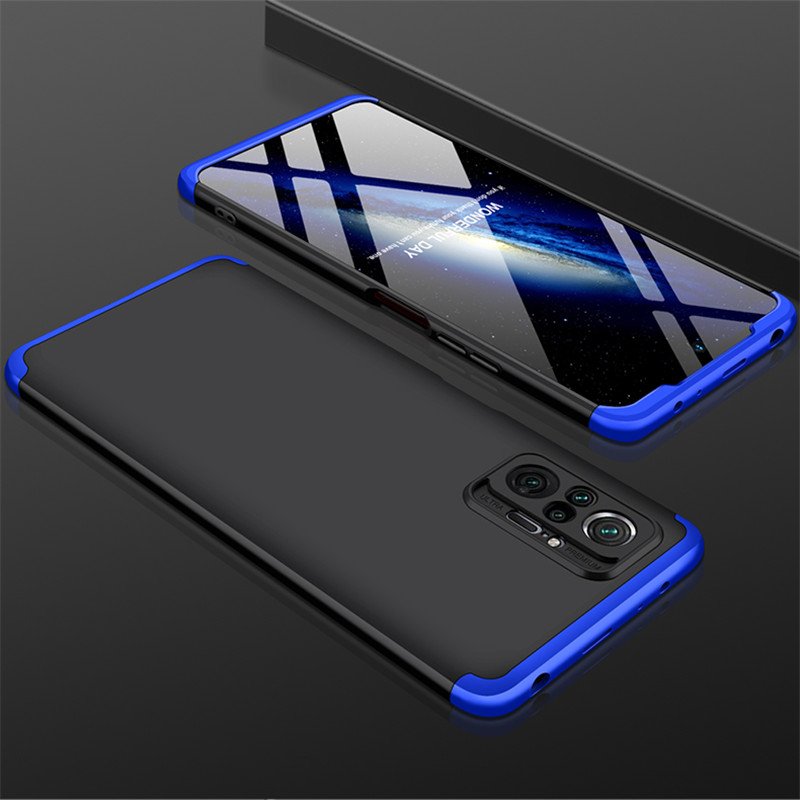 3 IN 1 Case For Xiaomi Redmi Note 10 Pro 360 Full Protection Shockprrof Cover For Redmi Note 10 Pro 10PRO 11 Mi 12 12X 11 Lite