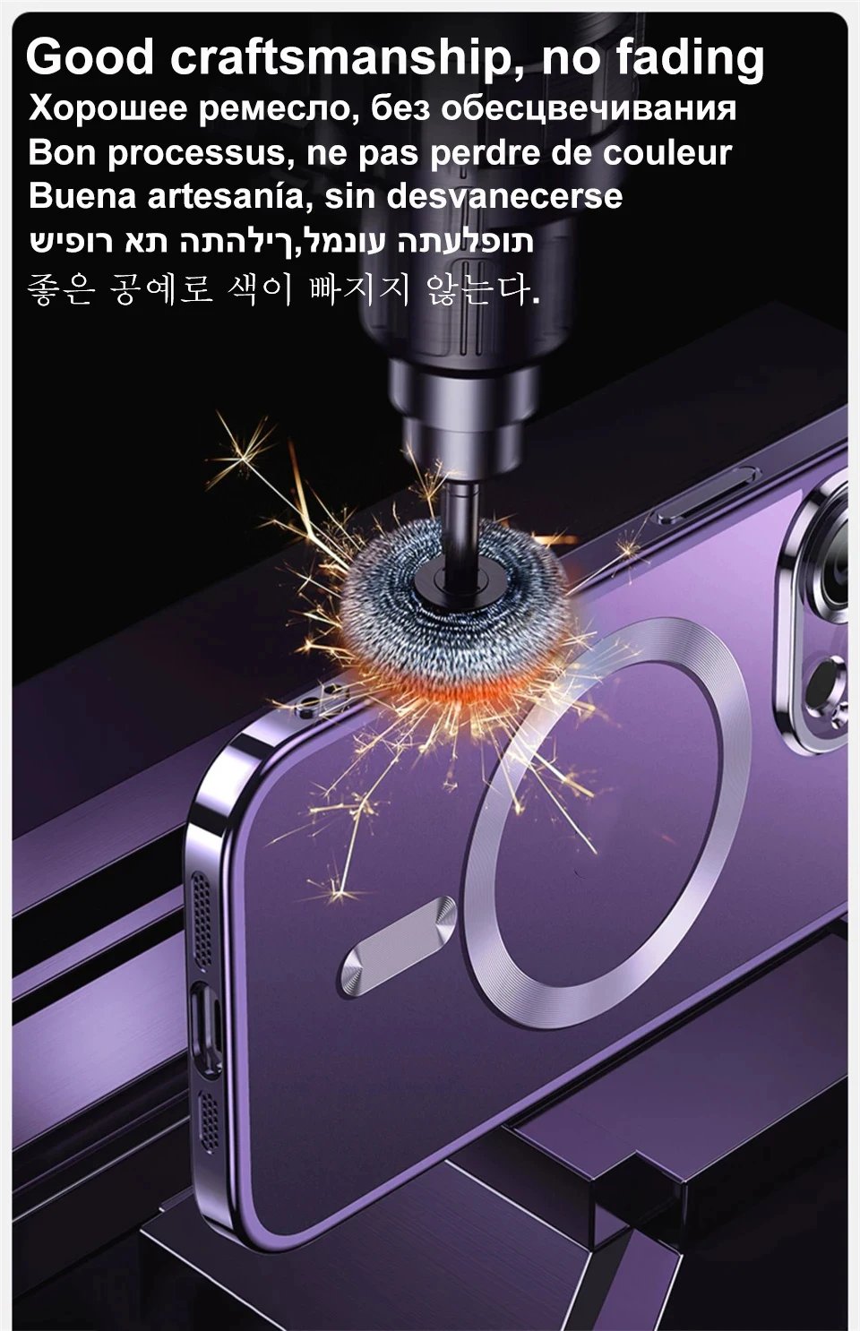 Original Wireless Magnet Plating Cover For Magsafe Case Samsung Galaxy S21 S23 Fe S22 Plus S24 Ultra 4K Glas Full Camera Protect