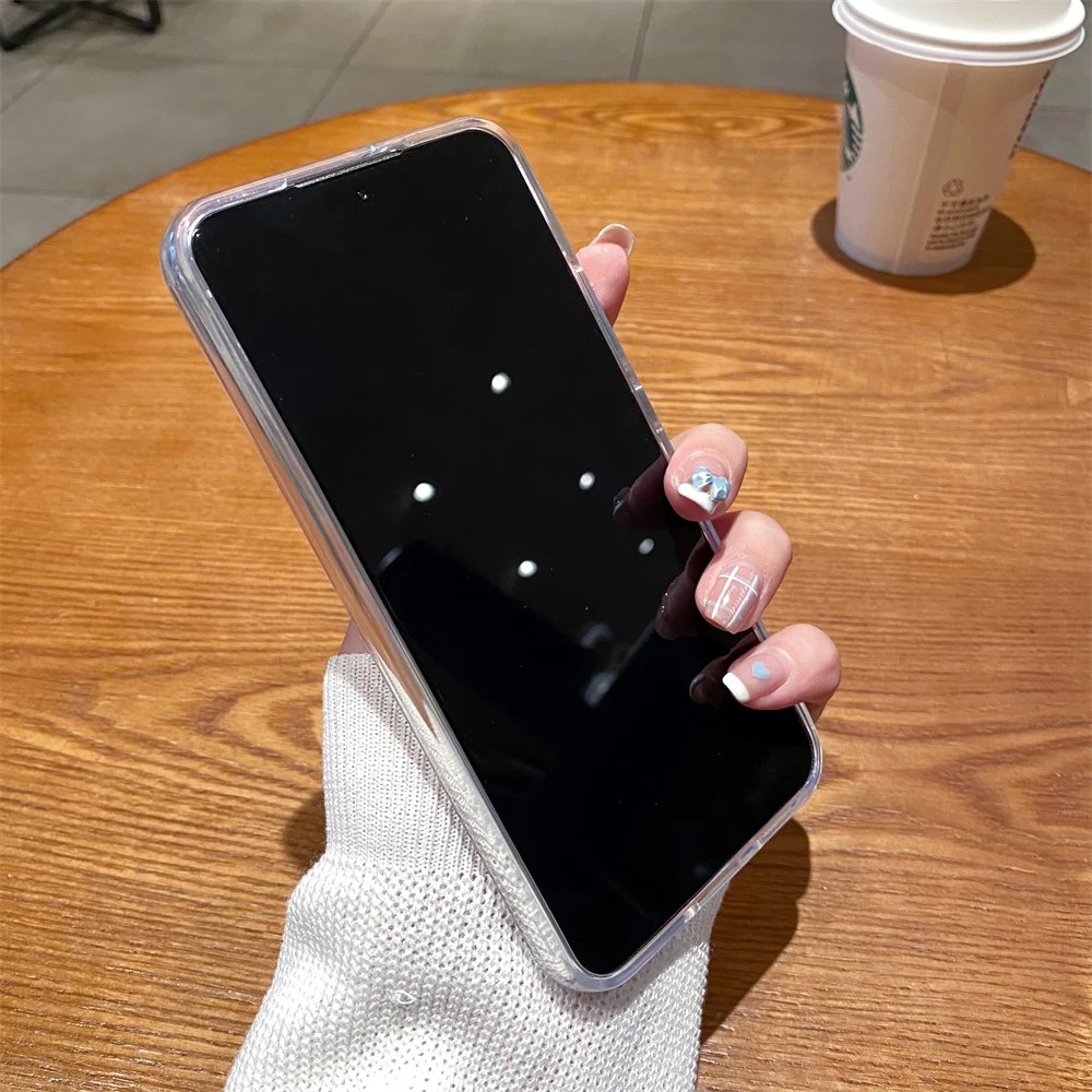 Luxury Transparent Shockproof Case for Samsung S24 S23 S22 S21 FE Plus Ultra 5G A12 A32 A52 A72 4G A33 A53 A73 A13 Crystal Cover