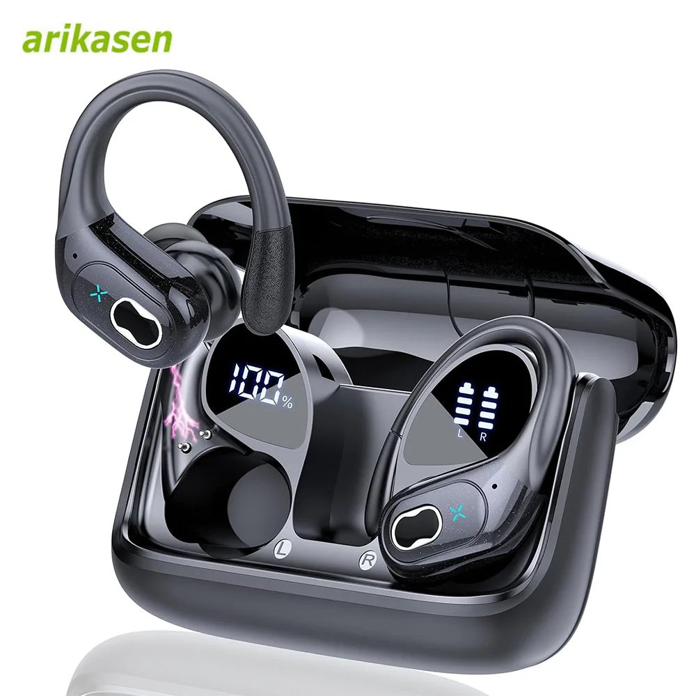 Bluetooth 5.3 Headphones 2024 Wireless Earbuds 75hrs Sport Bluetooth Earphone with Noise Cancelling Mic IPX7 Waterproof Headsets Bluetooth 5.3 Headphones 2024 Wireless Earbuds 75hrs Sport Bluetooth Earphone with Noise Cancelling Mic IPX7 Waterproof Headsets