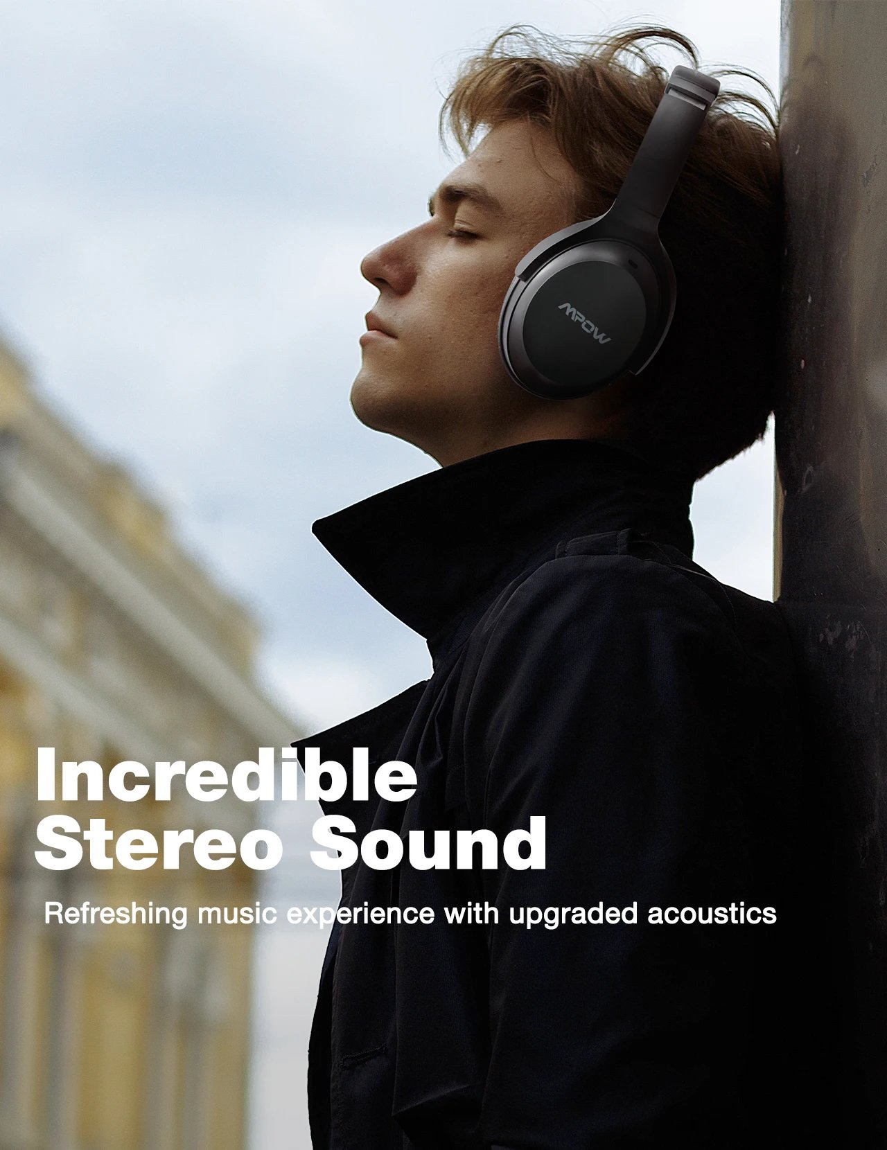 Mpow H12 IPO Active Noise Cancelling Headphones 40h Playtime CVC 8.0 Mic Bluetooth 5.0 Wireless Headset For iPhone Huawei Xiaomi Mpow H12 IPO Active Noise Cancelling Headphones 40h Playtime CVC 8.0 Mic Bluetooth 5.0 Wireless Headset For iPhone Huawei Xiaomi