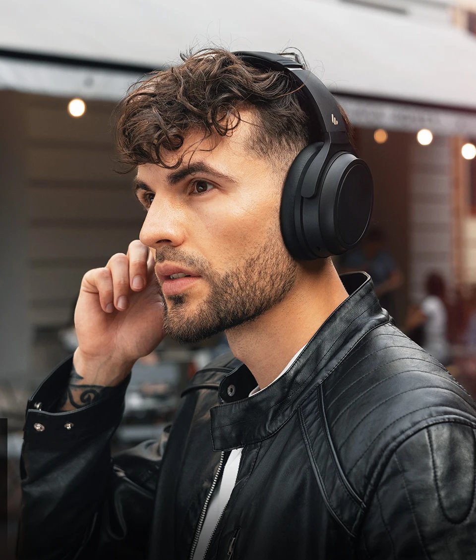 Edifier WH700NB Active Noise Cancelling Wireless Headphones Bluetooth 5.3 Multipoint Connection Foldable Earphones 68H Playback Edifier WH700NB Active Noise Cancelling Wireless Headphones Bluetooth 5.3 Multipoint Connection Foldable Earphones 68H Playback