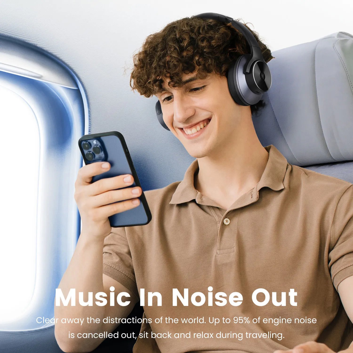 Oneodio A10 Hybrid Active Noise Cancelling Headphones Bluetooth With Hi-Res Audio Over Ear Wireless Headset ANC With Microphone Oneodio A10 Hybrid Active Noise Cancelling Headphones Bluetooth With Hi-Res Audio Over Ear Wireless Headset ANC With Microphone