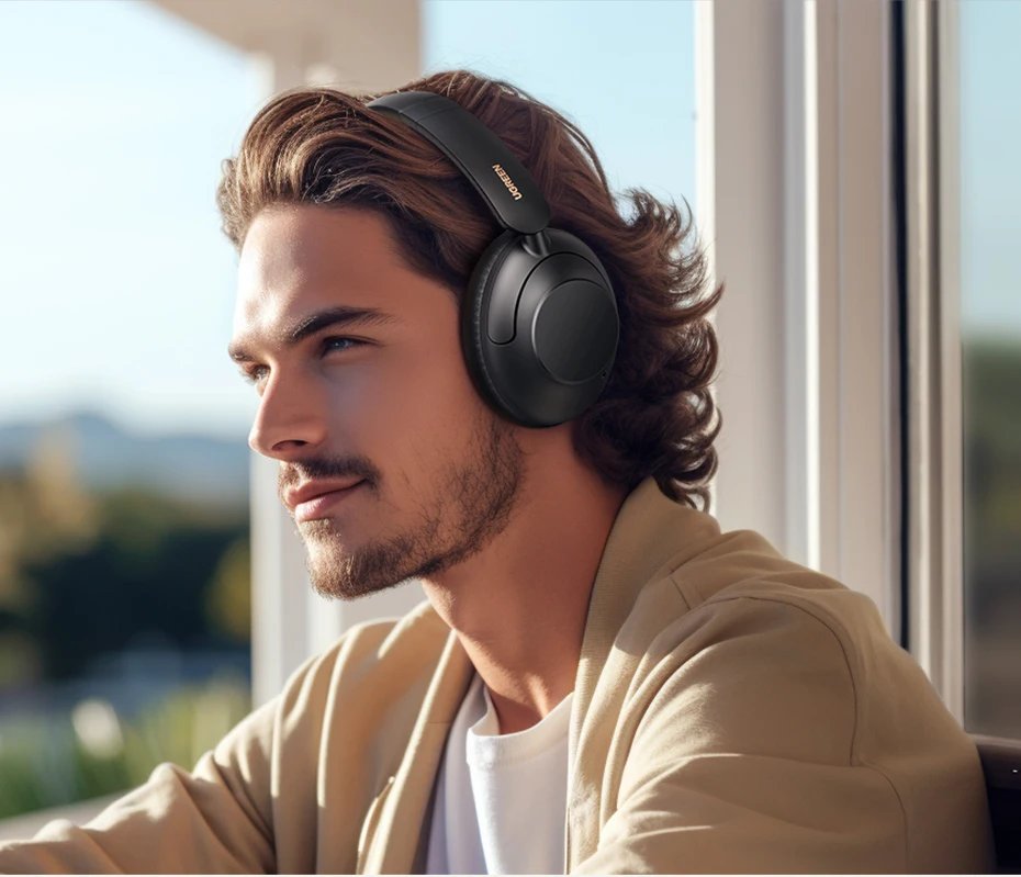 UGREEN HiTune Max5 Hybrid Active Noise Cancelling Headphones Hi-Res LDAC Sound Bluetooth 5.0 Headphones Multipoint Connection