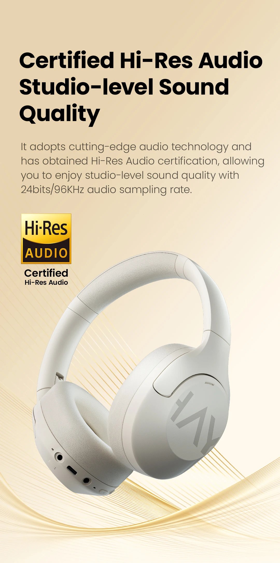 HAYLOU S30 Wireless Bluetooth 5.4 Headphones 43dB Adaptive Noise Cancelling Headsets 40mm Driver 80H Playtime Earphones HAYLOU S30 Wireless Bluetooth 5.4 Headphones 43dB Adaptive Noise Cancelling Headsets 40mm Driver 80H Playtime Earphones