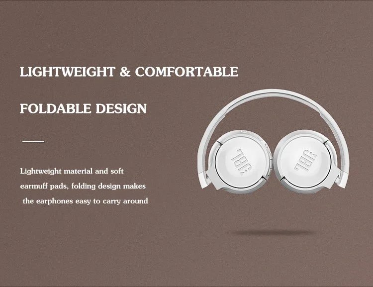 Original JBL TUNE 660BTNC Wireless Bluetooth Headphones T660NC Noise Cancelling Pure Bass headset Gaming Sports headphone Mic