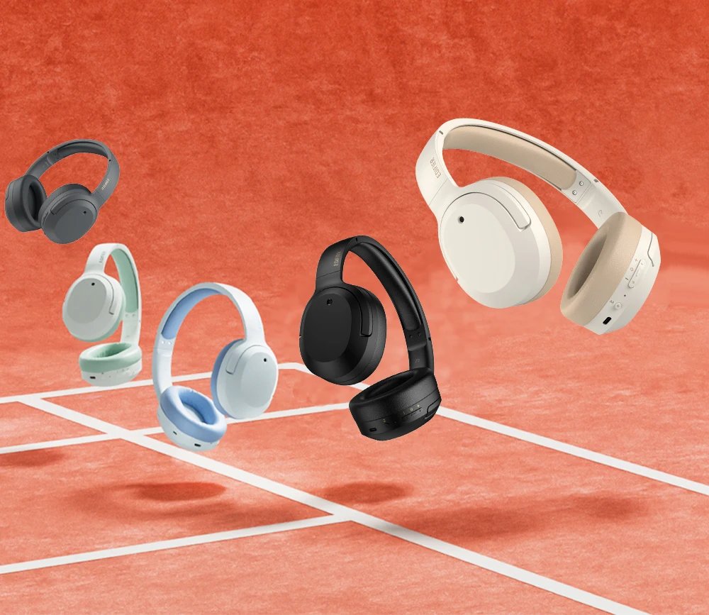 Edifier W820NB+ Plus Active Noise Cancelling Wireless Bluetooth Headphones Hi-Res LDAC Headset 49H Playtime APP Equalizer Edifier W820NB+ Plus Active Noise Cancelling Wireless Bluetooth Headphones Hi-Res LDAC Headset 49H Playtime APP Equalizer