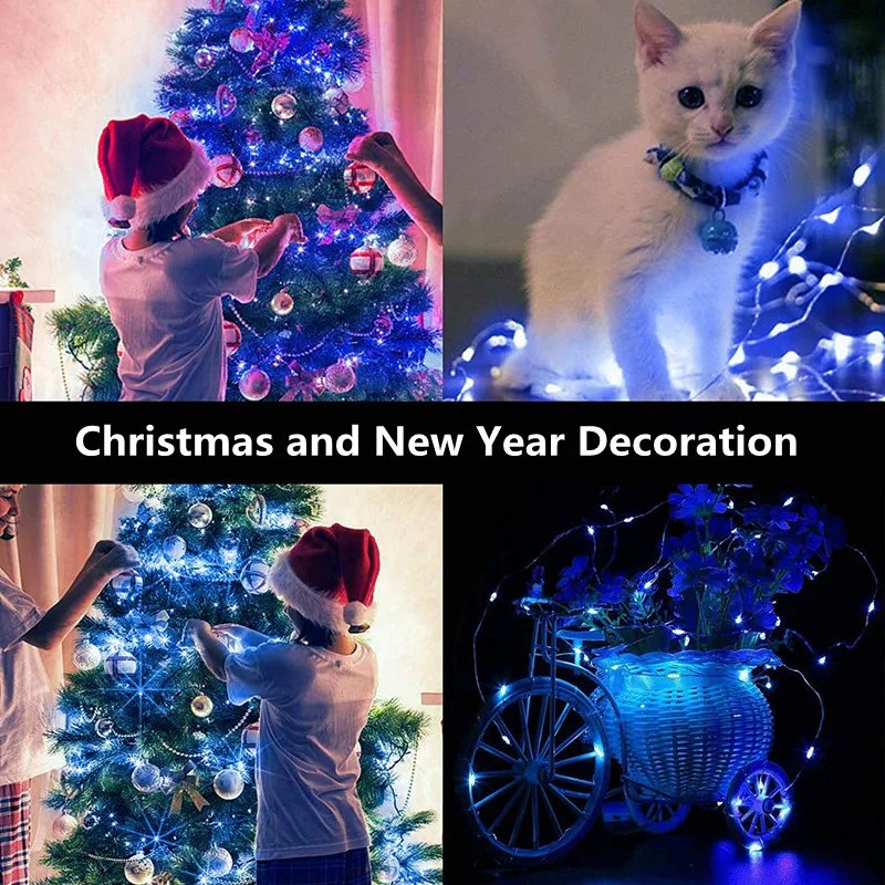 LED Fairy Lights Button Battery Light String Christmas Wedding New Year Bedroom Living Room Garden Decoration Garland LED Fairy Lights Button Battery Light String Christmas Wedding New Year Bedroom Living Room Garden Decoration Garland