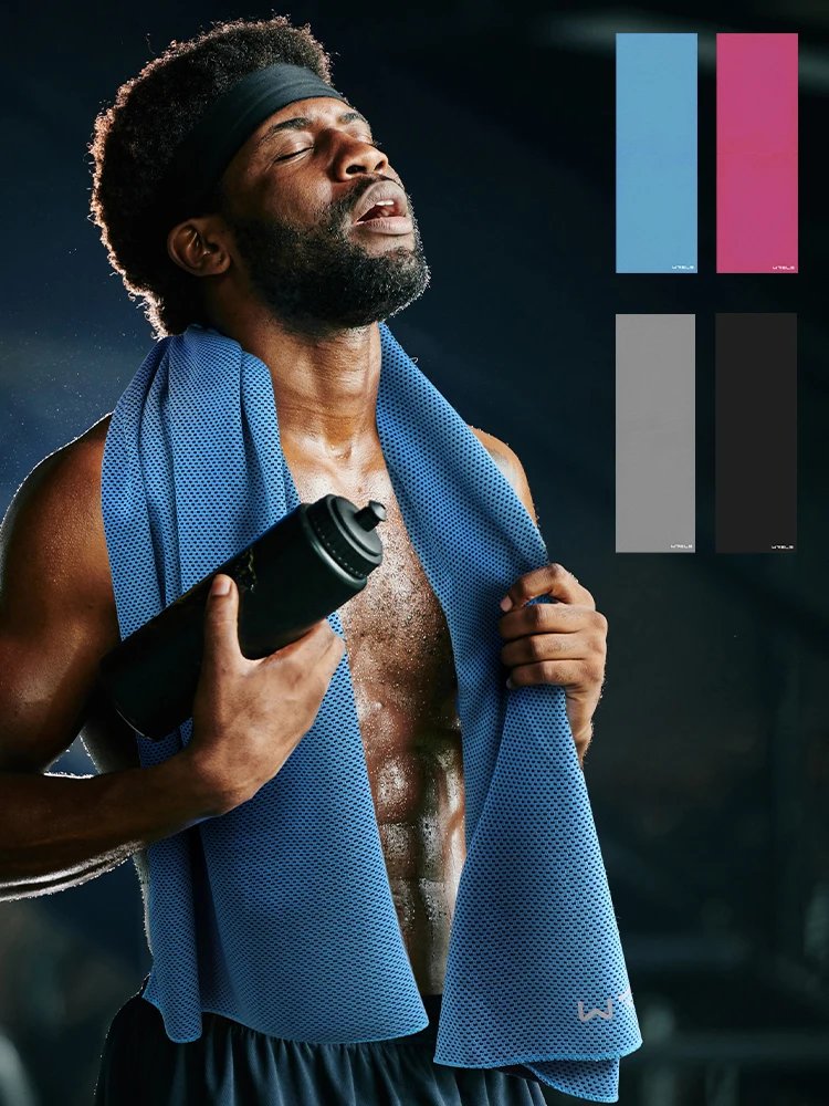 WRELS Towel Sports Quick-drying Super Absorben Outdoor Cooling Towel Fitness sports gym Running quick Dry Cool Towel Soft Gym