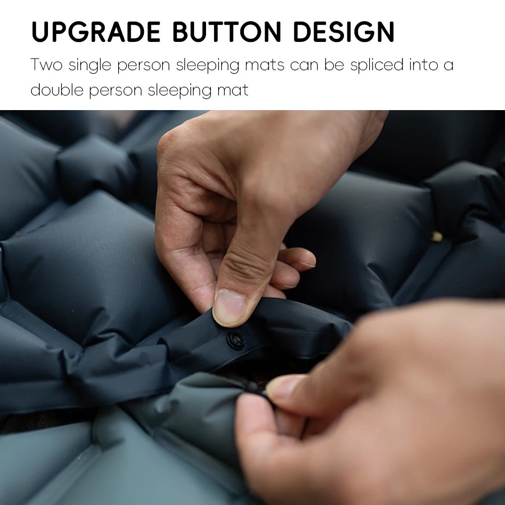 TARKA Inflatable Camping Mats Air Mattress With Pillow Outdoor Tourist Sleeping Pad Self-Inflating Mattress For Hiking Climbing TARKA Inflatable Camping Mats Air Mattress With Pillow Outdoor Tourist Sleeping Pad Self-Inflating Mattress For Hiking Climbing