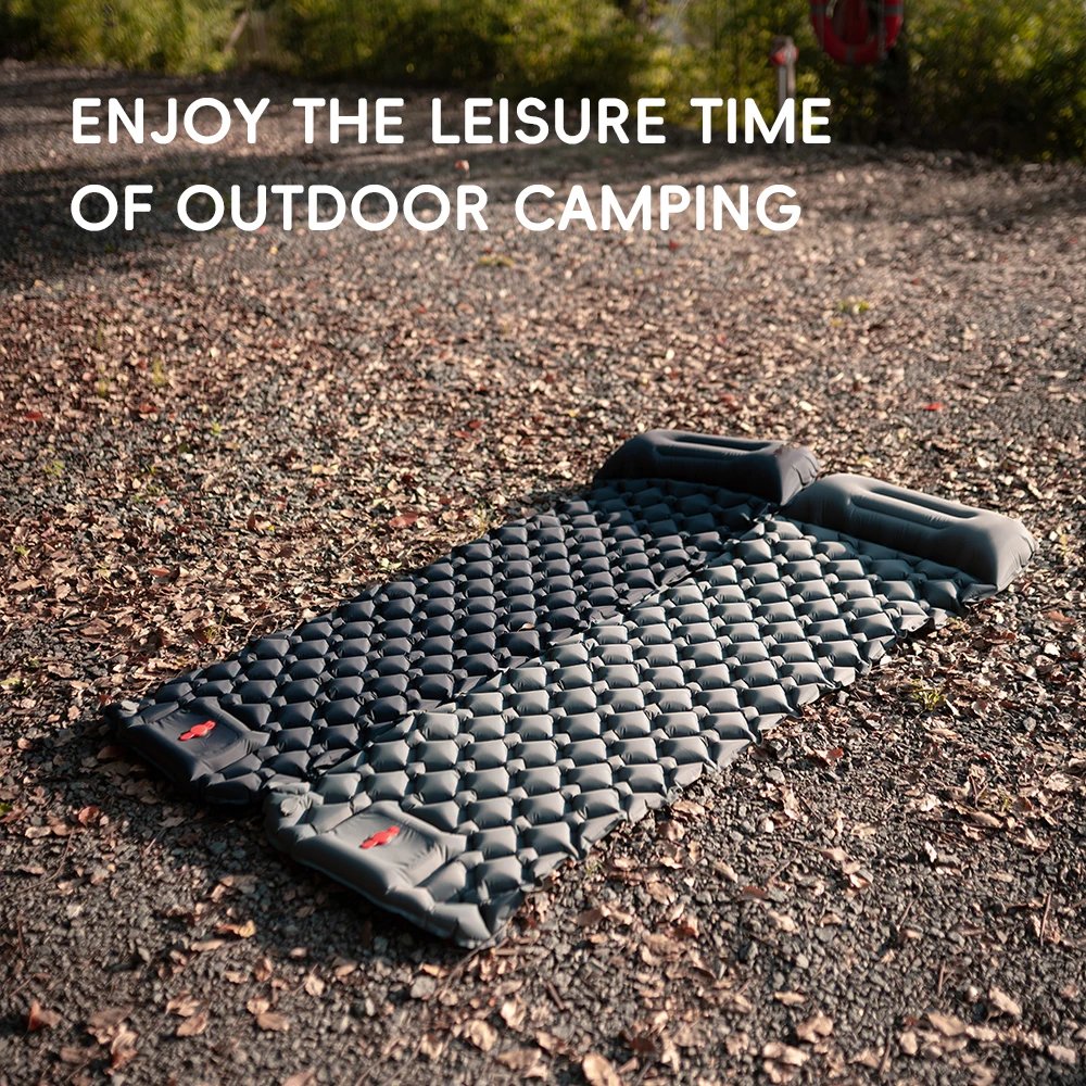 TARKA Inflatable Camping Mats Air Mattress With Pillow Outdoor Tourist Sleeping Pad Self-Inflating Mattress For Hiking Climbing TARKA Inflatable Camping Mats Air Mattress With Pillow Outdoor Tourist Sleeping Pad Self-Inflating Mattress For Hiking Climbing